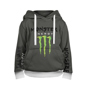 Детская толстовка 3D с принтом MONSTER ENERGY (Z) , 100% полиэстер | двухслойный капюшон со шнурком для регулировки, мягкие манжеты на рукавах и по низу толстовки, спереди карман-кенгуру с мягким внутренним слоем | black monster | bmx | claw | cybersport | energy | monster | monster energy | moto | motocross | race | sport | киберспорт | когти | монстер энерджи | монстр | мото | мотокросс | ралли | скейтбординг | спорт | энергия