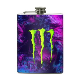 Фляга с принтом MONSTER ENERGY (Z) , металлический корпус | емкость 0,22 л, размер 125 х 94 мм. Виниловая наклейка запечатывается полностью | Тематика изображения на принте: black monster | bmx | claw | cybersport | energy | monster | monster energy | moto | motocross | race | sport | киберспорт | когти | монстер энерджи | монстр | мото | мотокросс | ралли | скейтбординг | спорт | энергия