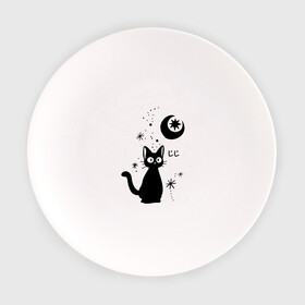 Тарелка с принтом Jiji Cat , фарфор | диаметр - 210 мм
диаметр для нанесения принта - 120 мм | Тематика изображения на принте: cat | jiji | kitty | аниме | ведьма | гибли | джиджи | животные | кот | котенок | кошка | миядзаки | мульт | мультфильм | тоторо