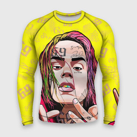 Мужской рашгард 3D с принтом 6IX9INE ,  |  | 6ix9ine | gooba | hernandez | tekashi