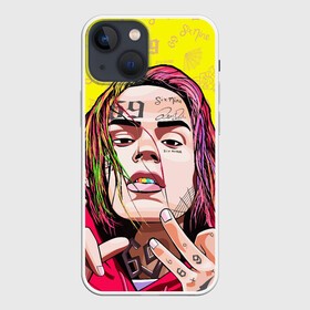 Чехол для iPhone 13 mini с принтом 6IX9INE ,  |  | 6ix9ine | gooba | hernandez | tekashi