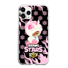 Чехол для iPhone 11 Pro матовый с принтом Brawl stars Unicorn , Силикон |  | bibi | brawl stars | coach mike | leon | leon shark | mecha crow | mr.p | sally leon | sandy | sprout | unicorn | virus 8 bit | биби | бравл старс | вирус 8 бит | леон | оборотень | спроут | сэли леон