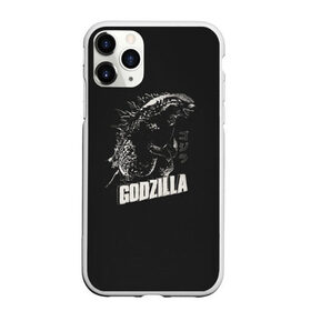 Чехол для iPhone 11 Pro Max матовый с принтом Godzilla , Силикон |  | godzilla | годзила | годзилла