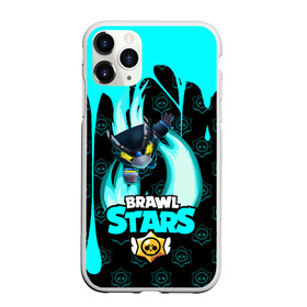 Чехол для iPhone 11 Pro матовый с принтом Brawl stars mecha crow , Силикон |  | bibi | brawl stars | coach mike | leon | leon shark | mecha crow | mr.p | sally leon | sandy | sprout | unicorn | virus 8 bit | биби | бравл старс | вирус 8 бит | леон | оборотень | спроут | сэли леон