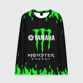 Мужской лонгслив 3D с принтом MONSTER ENERGY (Z) , 100% полиэстер | длинные рукава, круглый вырез горловины, полуприлегающий силуэт | bike | energy | monster | monster energy | moto | motocycle | sport | sportmotorcycle | yamaha | когти | монстер энерджи | монстр | мото | спорт | энергия | ямаха