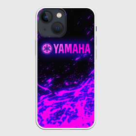 Чехол для iPhone 13 mini с принтом Yamaha | Ямаха (Z) ,  |  | bike | fj1200 | moto | motocycle | sportmotorcycle | yamaha | yzf 600r | вездеход | мото | мотоспорт | снегоход | ямаха
