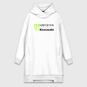 Платье-худи хлопок с принтом KAWASAKI | MONSTER ENERGY (Z) ,  |  | bike | energy | kawasaki | monster | monster energy | moto | motocross | ninja | sport | zzr | кавасаки | кавасаки ниндзя | монстер энерджи | монстр | мото | мотокросс | ниндзя | спорт | энергия