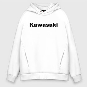 Мужское худи Oversize хлопок с принтом KAWASAKI (Z) , френч-терри — 70% хлопок, 30% полиэстер. Мягкий теплый начес внутри —100% хлопок | боковые карманы, эластичные манжеты и нижняя кромка, капюшон на магнитной кнопке | Тематика изображения на принте: bike | kawasaki | moto | motocycle | ninja | sportmotorcycle | zzr | кавасаки | кавасаки ниндзя | мото | мотоспорт | ниндзя