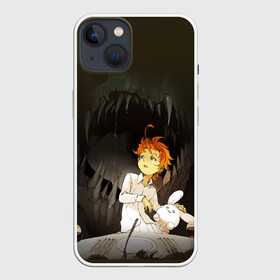 Чехол для iPhone 13 с принтом The Promised Neverland ,  |  | anime | emma | mango | the promised neverland | yakusoku no neverland | аниме | манга | обещанная страна грёз | обещанный неверленд