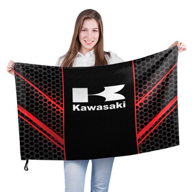 Флаг 3D с принтом KAWASAKI | КАВАСАКИ (Z) , 100% полиэстер | плотность ткани — 95 г/м2, размер — 67 х 109 см. Принт наносится с одной стороны | bike | kawasaki | moto | motocycle | ninja | sportmotorcycle | zzr | кавасаки | кавасаки ниндзя | мото | мотоспорт | ниндзя