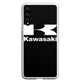 Чехол для Honor 20 с принтом KAWASAKI (Z) , Силикон | Область печати: задняя сторона чехла, без боковых панелей | bike | kawasaki | moto | motocycle | ninja | sportmotorcycle | zzr | кавасаки | кавасаки ниндзя | мото | мотоспорт | ниндзя