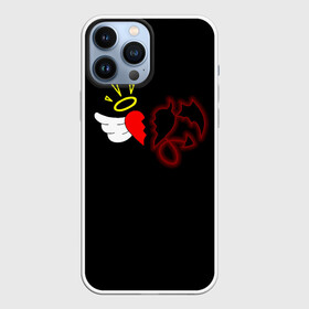 Чехол для iPhone 13 Pro Max с принтом Добро и зло, Payton Moormeier ,  |  | p y t n | payton moormeier | pytn | tik tok | tiktok | tiktoker | блоггер пэйтон | добро и зло | мурмейер | мурмиер | пейтон | разбитое сердце | розы | тик ток | тикток