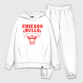 Мужской костюм хлопок OVERSIZE с принтом Chicago Bulls. ,  |  | 23 | air jordan | bulls | chicago bulls | jordan | michael jordan | nba | paris saint germain | psg | red | sport | быки | джордан | майкл джордан | псж | спорт | чикаго буллс