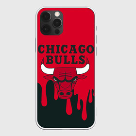 Чехол для iPhone 12 Pro Max с принтом Chicago Bulls , Силикон |  | Тематика изображения на принте: 23 | air jordan | bulls | chicago bulls | jordan | michael jordan | nba | paris saint germain | psg | red | sport | быки | джордан | майкл джордан | псж | спорт | чикаго буллс