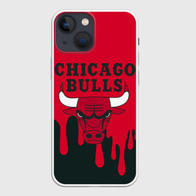 Чехол для iPhone 13 mini с принтом Chicago Bulls. ,  |  | 23 | air jordan | bulls | chicago bulls | jordan | michael jordan | nba | paris saint germain | psg | red | sport | быки | джордан | майкл джордан | псж | спорт | чикаго буллс