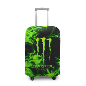 Чехол для чемодана 3D с принтом MONSTER ENERGY , 86% полиэфир, 14% спандекс | двустороннее нанесение принта, прорези для ручек и колес | energy | honda | mercedes | monster energy | porsche | racing | sport | toyota | автомобил | автомобильные | марка | машины | митсубиси | монстр | монстр энерджи | порше | спорт | тесла | тойота | хонда