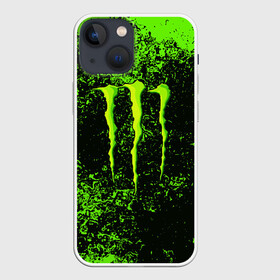 Чехол для iPhone 13 mini с принтом MONSTER ENERGY ,  |  | black monster | bmx | claw | cybersport | energy | monster | monster energy | moto | motocross | race | sport | киберспорт | когти | монстер энерджи | монстр | мото | мотокросс | ралли | скейтбординг | спорт | энергия