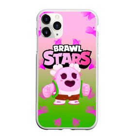 Чехол для iPhone 11 Pro матовый с принтом Sakura Spike Brawl Stars , Силикон |  | Тематика изображения на принте: brawl | brawl stars | sakura spike | spike | бравл | бравл кактус | бравл старс | кактус | сакура спайк | спайк | спайк бравл старс