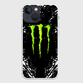 Чехол для iPhone 13 mini с принтом MONSTER ENERGY ,  |  | black monster | bmx | claw | cybersport | energy | monster | monster energy | moto | motocross | race | sport | киберспорт | когти | монстер энерджи | монстр | мото | мотокросс | ралли | скейтбординг | спорт | энергия