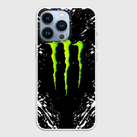 Чехол для iPhone 13 Pro с принтом MONSTER ENERGY ,  |  | black monster | bmx | claw | cybersport | energy | monster | monster energy | moto | motocross | race | sport | киберспорт | когти | монстер энерджи | монстр | мото | мотокросс | ралли | скейтбординг | спорт | энергия