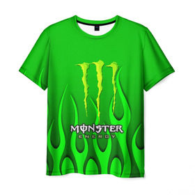 Мужская футболка 3D с принтом MONSTER ENERGY , 100% полиэфир | прямой крой, круглый вырез горловины, длина до линии бедер | energy | honda | mercedes | monster energy | porsche | racing | sport | toyota | автомобил | автомобильные | марка | машины | митсубиси | монстр | монстр энерджи | порше | спорт | тесла | тойота | хонда