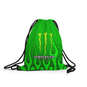 Рюкзак-мешок 3D с принтом MONSTER ENERGY , 100% полиэстер | плотность ткани — 200 г/м2, размер — 35 х 45 см; лямки — толстые шнурки, застежка на шнуровке, без карманов и подкладки | energy | honda | mercedes | monster energy | porsche | racing | sport | toyota | автомобил | автомобильные | марка | машины | митсубиси | монстр | монстр энерджи | порше | спорт | тесла | тойота | хонда