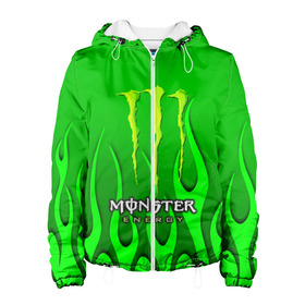 Женская куртка 3D с принтом MONSTER ENERGY , ткань верха — 100% полиэстер, подклад — флис | прямой крой, подол и капюшон оформлены резинкой с фиксаторами, два кармана без застежек по бокам, один большой потайной карман на груди. Карман на груди застегивается на липучку | energy | honda | mercedes | monster energy | porsche | racing | sport | toyota | автомобил | автомобильные | марка | машины | митсубиси | монстр | монстр энерджи | порше | спорт | тесла | тойота | хонда