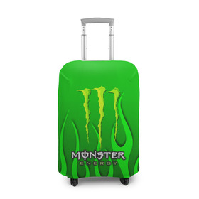 Чехол для чемодана 3D с принтом MONSTER ENERGY , 86% полиэфир, 14% спандекс | двустороннее нанесение принта, прорези для ручек и колес | energy | honda | mercedes | monster energy | porsche | racing | sport | toyota | автомобил | автомобильные | марка | машины | митсубиси | монстр | монстр энерджи | порше | спорт | тесла | тойота | хонда