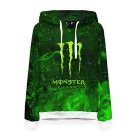 Женская толстовка 3D с принтом MONSTER ENERGY , 100% полиэстер  | двухслойный капюшон со шнурком для регулировки, мягкие манжеты на рукавах и по низу толстовки, спереди карман-кенгуру с мягким внутренним слоем. | energy | honda | mercedes | monster energy | porsche | racing | sport | toyota | автомобил | автомобильные | марка | машины | митсубиси | монстр | монстр энерджи | порше | спорт | тесла | тойота | хонда