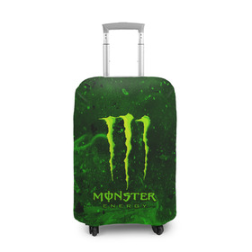 Чехол для чемодана 3D с принтом MONSTER ENERGY , 86% полиэфир, 14% спандекс | двустороннее нанесение принта, прорези для ручек и колес | energy | honda | mercedes | monster energy | porsche | racing | sport | toyota | автомобил | автомобильные | марка | машины | митсубиси | монстр | монстр энерджи | порше | спорт | тесла | тойота | хонда