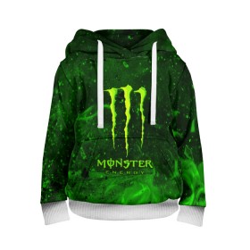 Детская толстовка 3D с принтом MONSTER ENERGY , 100% полиэстер | двухслойный капюшон со шнурком для регулировки, мягкие манжеты на рукавах и по низу толстовки, спереди карман-кенгуру с мягким внутренним слоем | Тематика изображения на принте: energy | honda | mercedes | monster energy | porsche | racing | sport | toyota | автомобил | автомобильные | марка | машины | митсубиси | монстр | монстр энерджи | порше | спорт | тесла | тойота | хонда