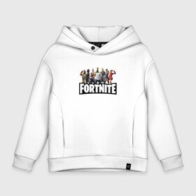 Детское худи Oversize хлопок с принтом FORTNITE , френч-терри — 70% хлопок, 30% полиэстер. Мягкий теплый начес внутри —100% хлопок | боковые карманы, эластичные манжеты и нижняя кромка, капюшон на магнитной кнопке | Тематика изображения на принте: fortnite | fortnite 2 | fortnite battle royale | fortnite mobile | marshmello | маршмелло. | маршмело | фортнайт