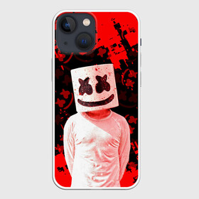 Чехол для iPhone 13 mini с принтом Fortnite Marshmello. ,  |  | archetype | fortnite | fortnite x | game | ikonik | marshmello | raven | архетип | ворон | игра | иконик | маршмелло | фортнайт