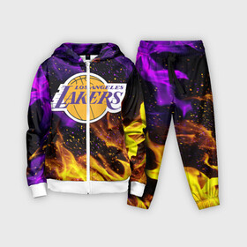 Детский костюм 3D с принтом LA LAKERS ,  |  | america | basketball | kobe bryant | la | la lakers | lakers | los angeles lakers | nba | usa | баскетбол | кобе брайант | лос анджелес лейкерс | нба | сша