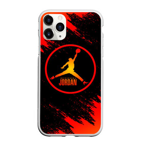 Чехол для iPhone 11 Pro Max матовый с принтом MICHAEL JORDAN (Z) , Силикон |  | 23 | bulls | chicago bulls | jordan | logo | michael jordan | nba | paris saint germain | psg | red | sport | быки | джордан | лого | майкл джордан | псж | спорт | чикаго буллс