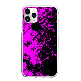 Чехол для iPhone 11 Pro матовый с принтом Чёрная магия , Силикон |  | Тематика изображения на принте: paint | paints | брызги | брызги краски | брызги красок | краска | краски | пятна краски | разводы | разводы краски | смешивание красок | фиолетово черный | фон | цвета