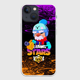 Чехол для iPhone 13 mini с принтом BRAWL STARS GALE ,  |  | bibi | brawl stars | coach mike | crow | gale | leon | leon shark | max | mecha crow | mortis | mr.p | phoenix | sally leon | sandy | spike | sprout | tara | unicorn | virus 8 bit | werewolf | ворон | оборотень