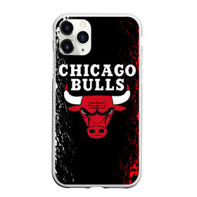 Чехол для iPhone 11 Pro Max матовый с принтом CHICAGO BULLS , Силикон |  | bulls | chicago | chicago bulls | nba | red bulls | usa | америка | быки | нба | сша | чикаго буллс