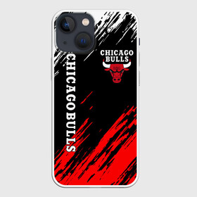 Чехол для iPhone 13 mini с принтом CHICAGO BULLS ,  |  | bulls | chicago | chicago bulls | nba | red bulls | usa | америка | быки | нба | сша | чикаго буллс