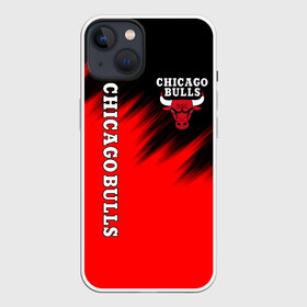 Чехол для iPhone 13 с принтом CHICAGO BULLS | ЧИКАГО БУЛЛС ,  |  | 23 | bulls | chicago bulls | jordan | logo | michael jordan | nba | paris saint germain | psg | red | sport | быки | джордан | лого | майкл джордан | псж | спорт | чикаго буллс