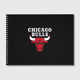 Альбом для рисования с принтом CHICAGO BULLS , 100% бумага
 | матовая бумага, плотность 200 мг. | Тематика изображения на принте: bulls | chicago | chicago bulls | nba | red bulls | usa | америка | быки | нба | сша | чикаго буллс