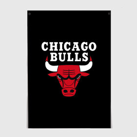 Постер с принтом CHICAGO BULLS , 100% бумага
 | бумага, плотность 150 мг. Матовая, но за счет высокого коэффициента гладкости имеет небольшой блеск и дает на свету блики, но в отличии от глянцевой бумаги не покрыта лаком | bulls | chicago | chicago bulls | nba | red bulls | usa | америка | быки | нба | сша | чикаго буллс