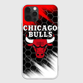 Чехол для iPhone 12 Pro Max с принтом CHICAGO BULLS , Силикон |  | bulls | chicago | chicago bulls | nba | red bulls | usa | америка | быки | нба | сша | чикаго буллс