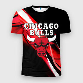 Мужская футболка 3D спортивная с принтом CHICAGO BULLS | ЧИКАГО БУЛЛС , 100% полиэстер с улучшенными характеристиками | приталенный силуэт, круглая горловина, широкие плечи, сужается к линии бедра | 23 | bulls | chicago bulls | jordan | logo | michael jordan | nba | paris saint germain | psg | red | sport | быки | джордан | лого | майкл джордан | псж | спорт | чикаго буллс