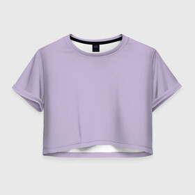 Женская футболка Crop-top 3D с принтом Лаванда , 100% полиэстер | круглая горловина, длина футболки до линии талии, рукава с отворотами | mask | medical mask | virus | вирус | коронавирус | маска | медицинская маска