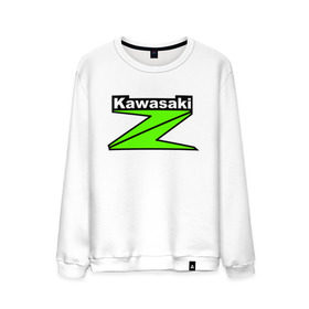 Мужской свитшот хлопок с принтом KAWASAKI (Z) , 100% хлопок |  | bike | kawasaki | moto | motocycle | ninja | sportmotorcycle | zzr | кавасаки | кавасаки ниндзя | мото | мотоспорт | ниндзя