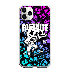 Чехол для iPhone 11 Pro матовый с принтом FORTNITE x MARSHMELLO , Силикон |  | deadmau5 | fortnite | fortnite 2 | fortnite x маршмелло | ikonik | marshmello | ninja | ninja streamer | raven | travis scott | ворон | иконик | ниндзя | пили | рейвен | трэвис скотт | фортнайт