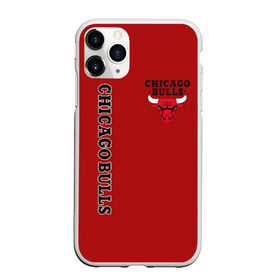 Чехол для iPhone 11 Pro Max матовый с принтом CHICAGO BULLS , Силикон |  | bulls | chicago | chicago bulls | nba | red bulls | usa | америка | быки | нба | сша | чикаго буллс