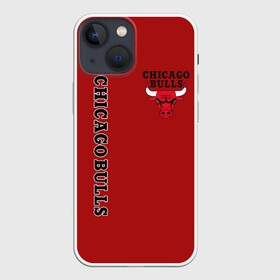 Чехол для iPhone 13 mini с принтом CHICAGO BULLS | ЧИКАГО БУЛЛС ,  |  | bulls | chicago | chicago bulls | nba | red bulls | usa | америка | быки | нба | сша | чикаго буллс