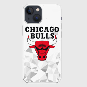 Чехол для iPhone 13 mini с принтом CHICAGO BULLS ,  |  | bulls | chicago | chicago bulls | nba | red bulls | usa | америка | быки | нба | сша | чикаго буллс